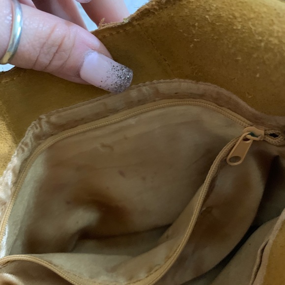 Shea Shea Vintage Brown genuine leather /suede bag - Picture 10 of 15